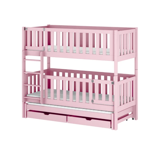 AGATA 80x180 pink bunk bed Lano Furniture