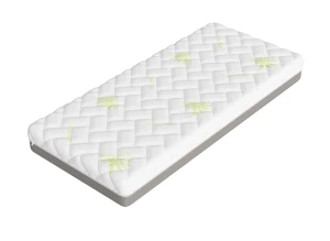 FITTED 80x180 medium-firm 13 cm aloe mattress with visco foam Lano Furniture
