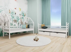 ALEX 90x190 pink bunk bed Lano Furniture