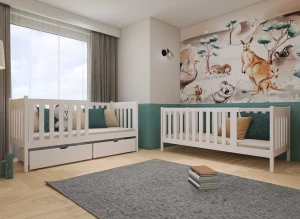 DAWID 80x180 pink bunk bed Lano Furniture