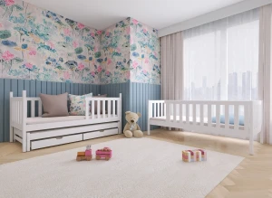 LEA 80x180 pink bunk bed Lano Furniture