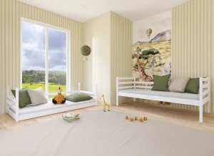 MINI 80x170 pink bunk bed Lano Furniture