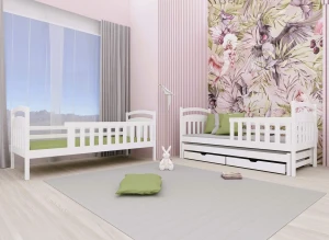 VIKI 80x180 grey bunk bed Lano Furniture