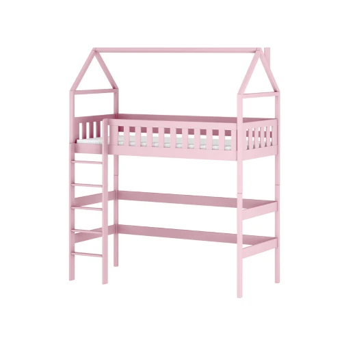 OTYLIA 90x190 pink loft bed Lano Furniture