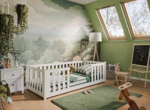 FERO 90x180 white children's bed Lano Furniture