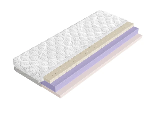 CLEAN 140x200 mediu tare saltea din latex cu spumă antibacteriană 13 cm Lano Mobilă