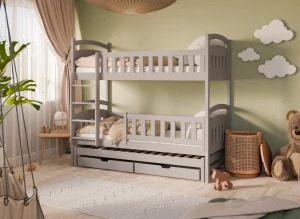 BLANKA 80x200 cașmir pat supraetajat Lano Mobilă