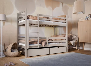 NEMO 80x190 cașmir pat supraetajat Lano Mobilă