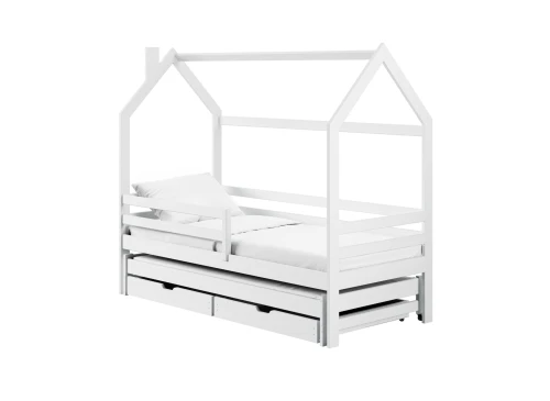 DANEK 90x180 white children's house bed Lano Furniture