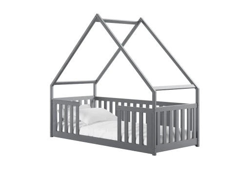 BEE 80x200 grey children's house bed Lano Furniture