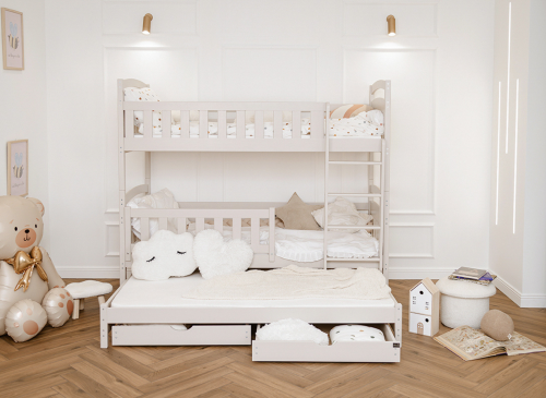 BLANKA 90x200 cașmir pat supraetajat Lano Mobilă