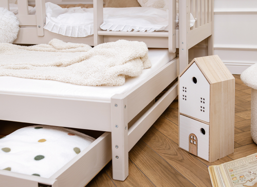 BLANKA 90x200 cașmir pat supraetajat Lano Mobilă