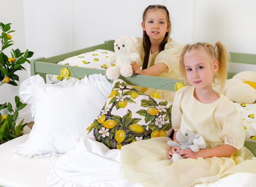 SENSO 80x170 olive green double trundle bed Lano Furniture