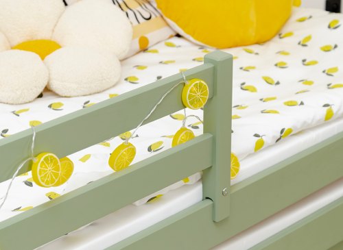 SENSO 80x190 olive green double trundle bed Lano Furniture