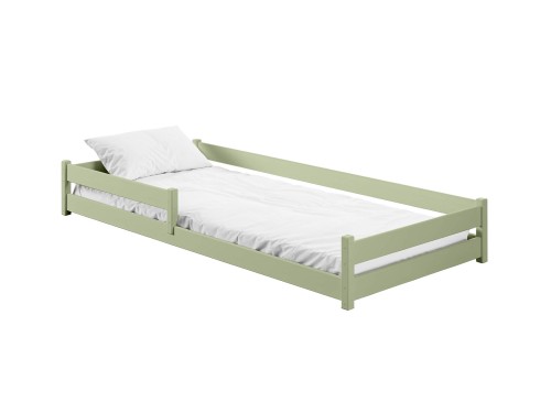 ALIS 80x160 olive green Montessori floor children's bed Lano Furniture