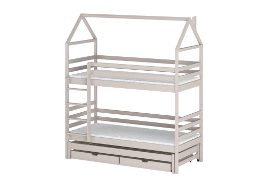 DALIA 90x200 cashmere house bunk bed Lano Furniture