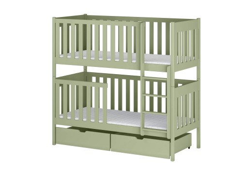 DAWID 90x180 olive green bunk bed Lano Furniture