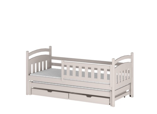 GALAXY 90x190 cashmere double pull-out bed Lano Furniture