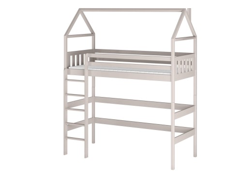 GLORIA 80x180 cashmere single high sleeper bed Lano Furniture