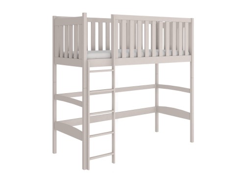 LAURA 80x160 cashmere loft bed Lano Furniture