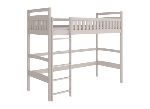 MIA 90x200 cashmere loft bed Lano Furniture