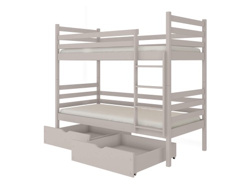 NEMO 80x200 cașmir pat supraetajat Lano Mobilă