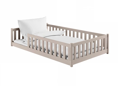 OTIS 120x200 cashmere Montessori floor children's bed Lano Furniture