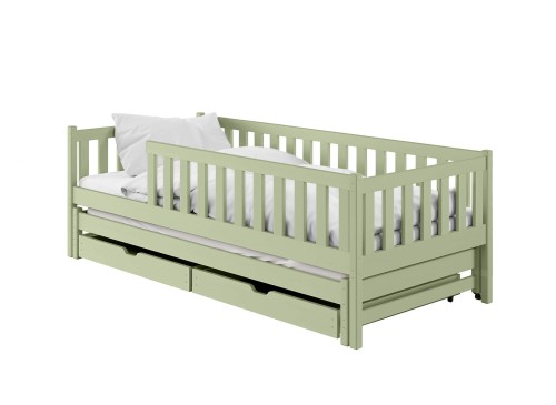 COLA 90x190 olive green bunk bed Lano Furniture