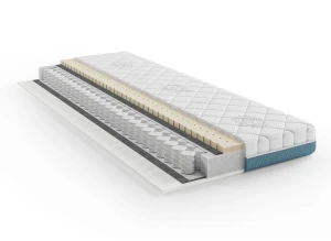 BLOOM 70x170 mediu-tare 13 cm saltea cu arcuri individuale Latex Lano Mobila