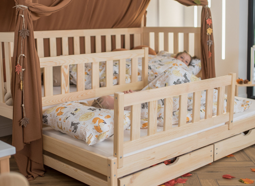 TYTUS 90x200 pine tipi bunk bed Lano Furniture