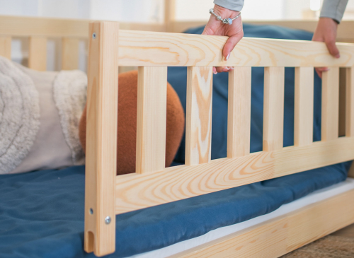 BOGUŚ 80x180 pin pat Montessori la nivel pentru copii tip tipi Lano Mobilă