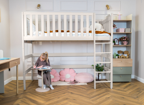 LAURA 80x200 cashmere loft bed bed Lano Furniture