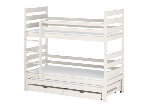 TOMI 80x160 Cotton Bunk Bed by Lano Meble