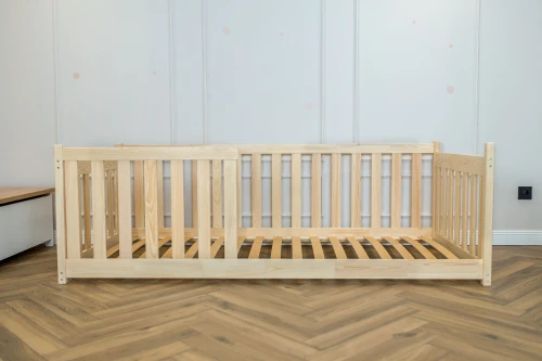 CONCEPT 80x180 pin pat Montessori la nivel pentru copii Lano Mobilă