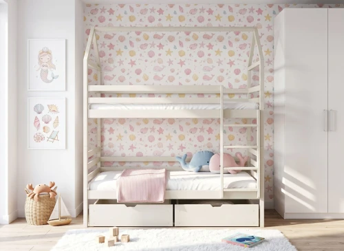 ALEX 80x190 cotton bunk bed Lano Meble