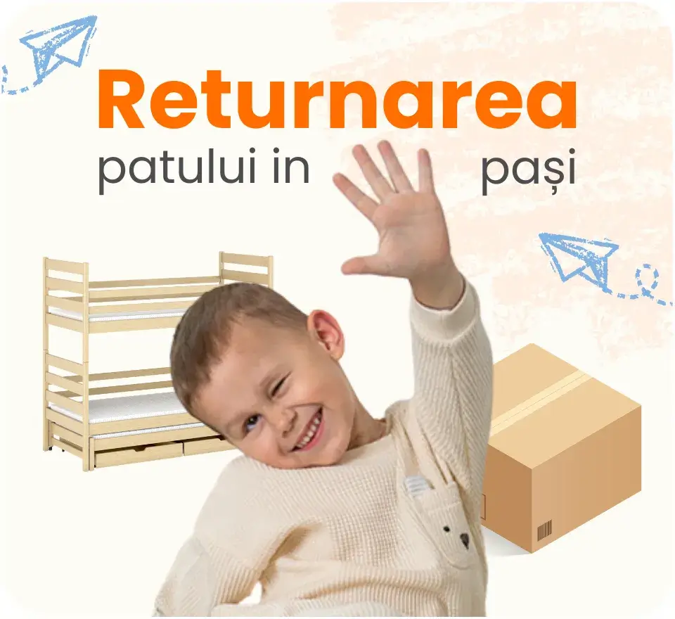 Returnarea patului LANO în cinci pași
