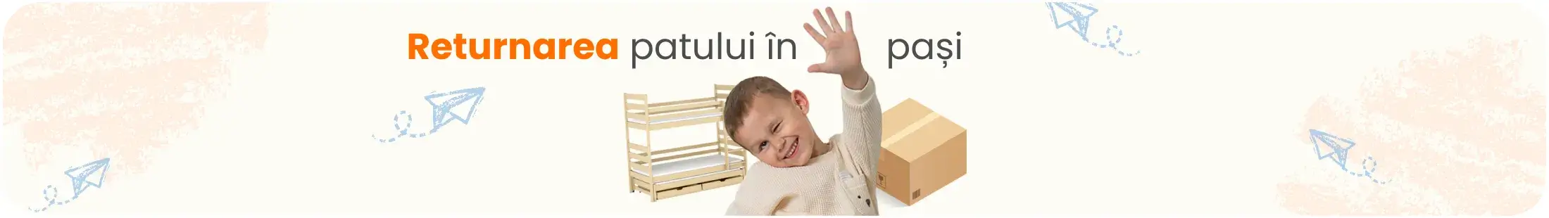 Returnarea patului LANO în cinci pași