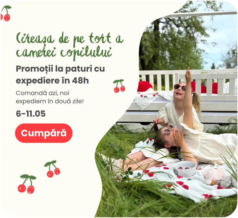 Reducere de 15 % la paturi cu livrare în 48 de ore, 6–11 mai